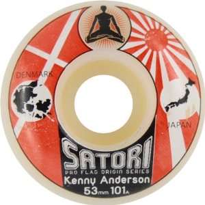   Satori Anderson Origin Flag 101a 53mm Skate Wheels