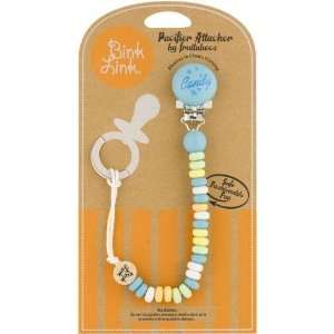  Pacifier Clip by Bink Link Candy Man Baby