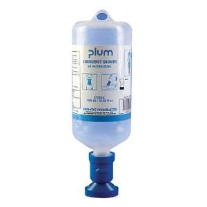 Scienceware Plum Sterile pH Neutralizing Eyewash Refill, 1000 mL, 3 