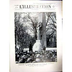  France Colombophiles Monument Lille French Print 1936 