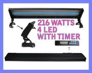 48 inch 216W T5 Aquarium light for Reef with timer  