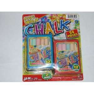  Side Walk Chalk Washable 24 Pcs   2 Pack of 12 Toys 