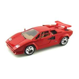  Lamborghini Countach 5000 1/18 Red Toys & Games