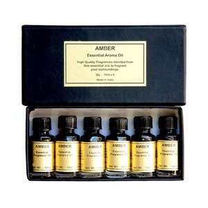 Amber Essential Aroma Oil   1/3 FL. OZ. ( 6 Units Per Box 10ml, each 
