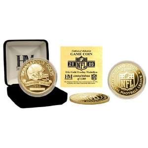    Indianapolis Colts 24KT 2009 Gold Game Coin