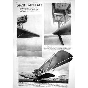  1930 AIRCRAFT GERMAN FLYING BOAT AEROPLANE HANDLEY PAGE 