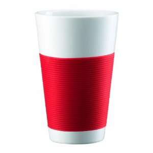  Bodum Canteen 12 Ounce Double Wall Thermal Porcelain Cups 