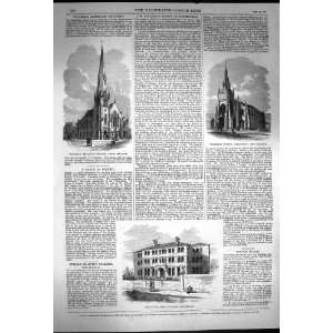  1870 Wesleyan Church Brixton Zealand College Cheltenham 
