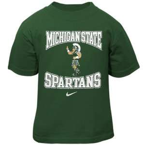   Spartans Toddler Green 2011 Mascot T shirt (3T)