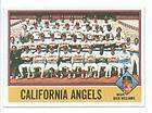 1976 Topps California Angels Team Card Near Mint # 304
