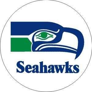 Vintage NFL Seahawks football logo sticker decal  