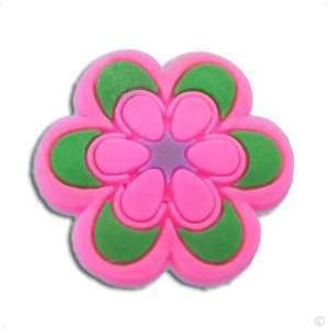 Style your Crocs Shoe Charm   Flower pink/green/lilac #1009, Clogs 
