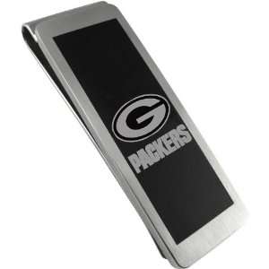  Green Bay Packers Black Accent Money Clip Sports 