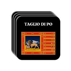 Italy Region, Veneto   TAGLIO DI PO Set of 4 Mini Mousepad Coasters
