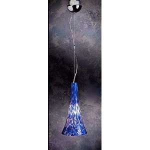  Trea Pendant Ceiling Lamp With Blue Shade
