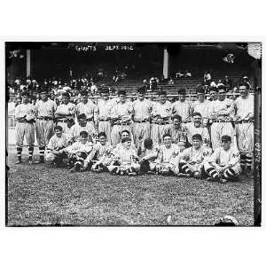   at the Polo Grounds,New York,September 1912 (baseball)