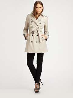 Burberry London   Marystow Double Breasted Trenchcoat    