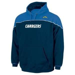 San Diego Chargers NFL Blitz Hooded Fleece Pullover (Navy)  
