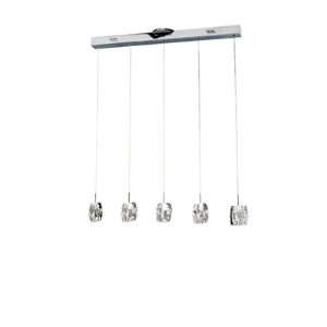  Neo Collection Contemporary Metal/Chrome finish Pendant 