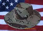 BOONIE US ARMY CAMO HAT SPECIAL OPS BROWN CAMOFLAUGE