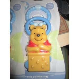  Winnie the Pooh Teether with Activity Ring Baby