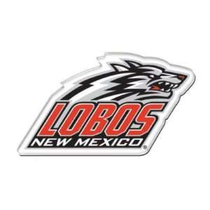  NEW MEXICO LOBOS OFFICIAL LOGO ACRYLIC MAGNET Sports 