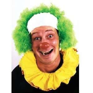  CLOWN WIG BALD CURLY GREEN Toys & Games