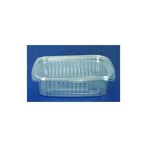  Clear Plastic Deli Container with Flat Lid Combo Pack, 16 