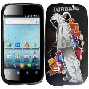  Gangster TPU Case Cover for Straighttalk Huawei Ascend 2 