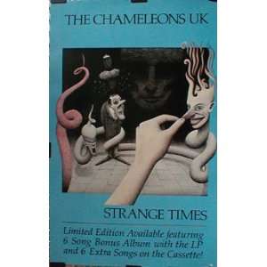  The Chameleons UK Strange Times poster 