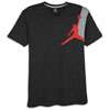 Jordan Graphic Jumpy V Neck T Shirt   Mens   Black / Red
