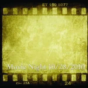  Custom Movie Night 12 x 12 Paper