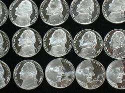 JEFFERSON NICKEL COIN LOT   91 PROOF CONDITION JEFFERSON NICKELS 
