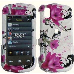 Purple Lily Hard Case Cover for Samsung Instinct S30