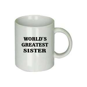  Worlds Greatest Sister Gift Coffee Cup Mug Everything 