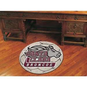   Broncos NCAA Soccer Ball Round Floor Mat (29) 