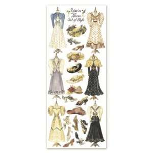  Colorbok Memory Craft Sandy Clough Vintage Dresses 
