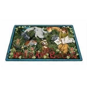  Wild About Books Library Rug