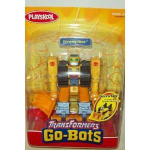  Transformers Playskool Go Bots Strong Bot Figure 