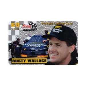   Card 60u Platinum Series Rusty Wallace (Miller   Genuine Draft