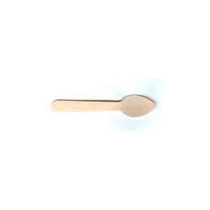   5in Wood Taster Spoon 100 BG Green Spoon 110CS