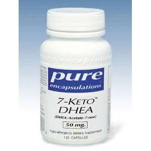  Pure Encapsulations   7 Keto DHEA 50 mg 120 vcaps Health 