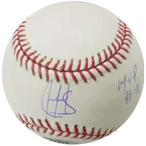  signed Official Major League Baseball MVP 96 98 Sports Collectibles