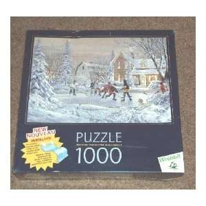  Original Six Pond Hockey 1000 Piece Jigsaw Puzzle Toys 