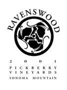 Ravenswood Pickberry Vineyards 2001 