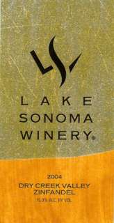   shop all lake sonoma winery wine from sonoma county zinfandel learn