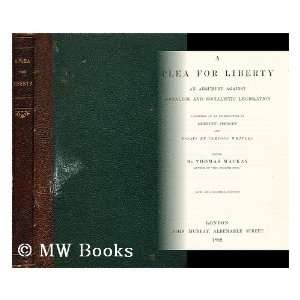   and socialistic legislation Thomas (1849 1912) Mackay Books