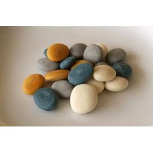  Multicolor Zen Pebble Soap Stones Beauty