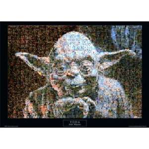 Star Wars Poster Yoda Different Mosaic