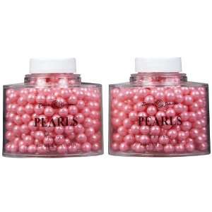 Dean Jacobs Edible Decor Pearls Pink Stacking Jar, 3.7 oz, 2 pk 